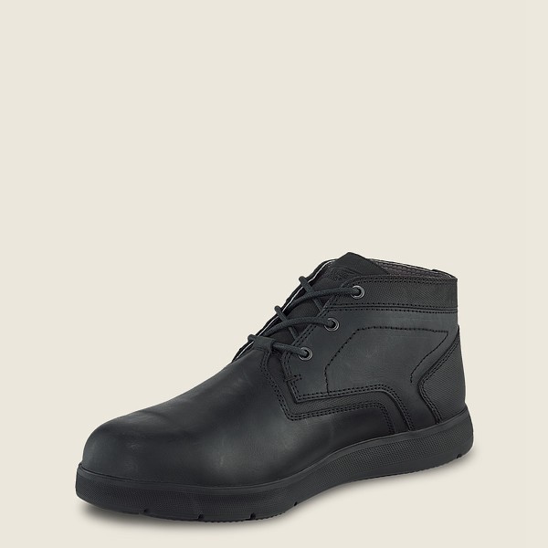 Botas de Seguridad Red Wing Hombre Negros - Zero-G Lite - Toe Chukka - 536-YVFURA